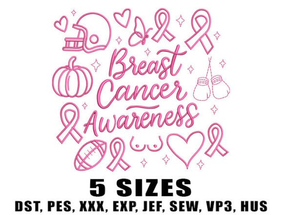 Breast Cancer Awareness: A Seller's Review of This Embroidery Design