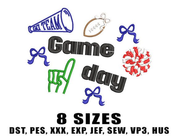 Cheer Football Embroidery Design: Designer Review