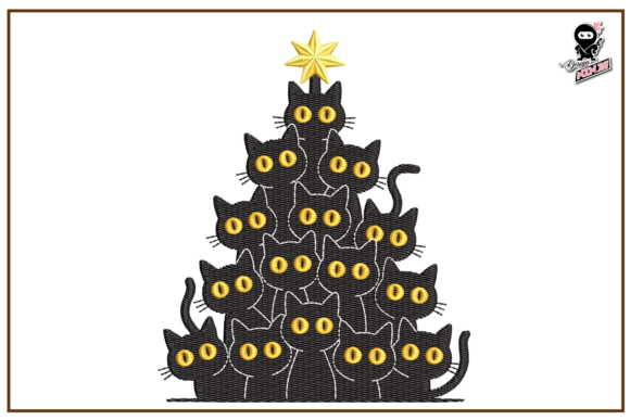 Christmas Tree of Cats