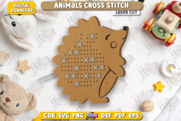 Cross Stitch Hedgehog Laser Cut CNC Review