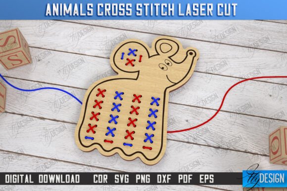 Cross Stitch Laser Cut Montessori Lacing: A Designer’s Holiday Review