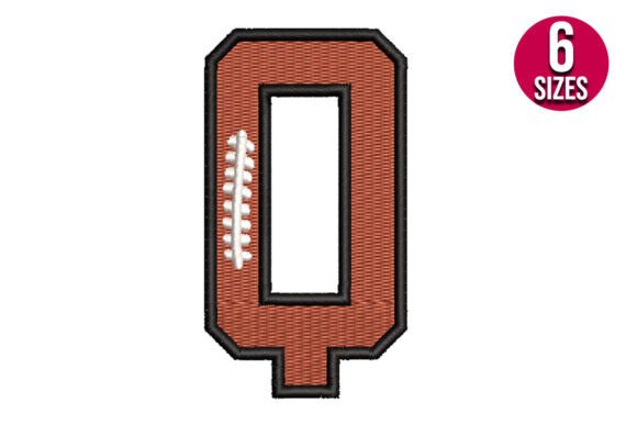 Football Font Alphabet Letter Q: A Designer's First Look