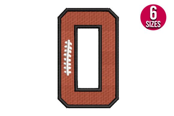 Football Font Number Zero 0: Design Review