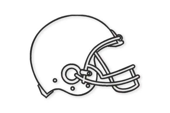 Football Helmet Embroidery Design: A Designer's Review