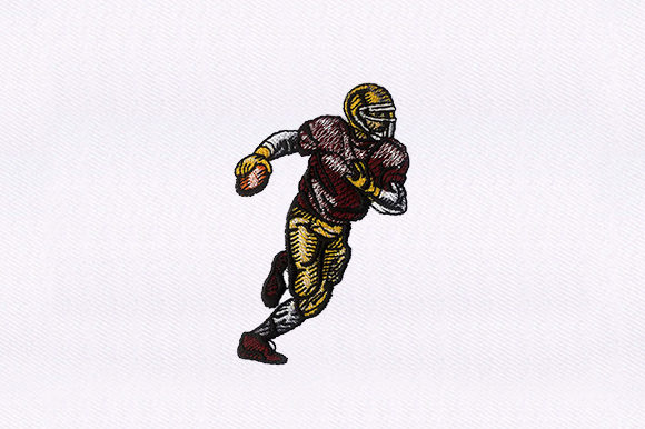 Football Player Embroidery Design: A Business-Focused Review