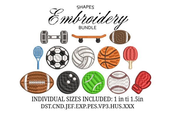 Mini Sports Ball Embroidery: A Designer's Review