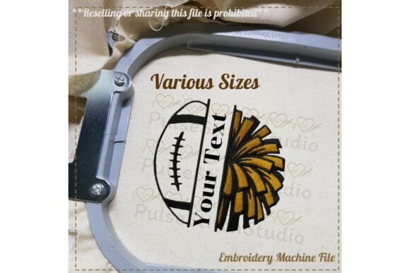 Pom Pom Embroidery Design – Cheerleading Review