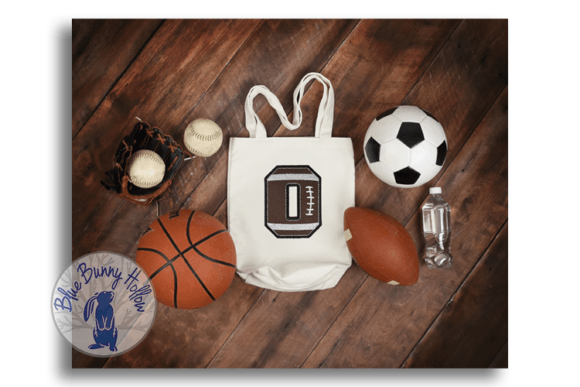 Reviewing the Football Number 0 Embroidery Design